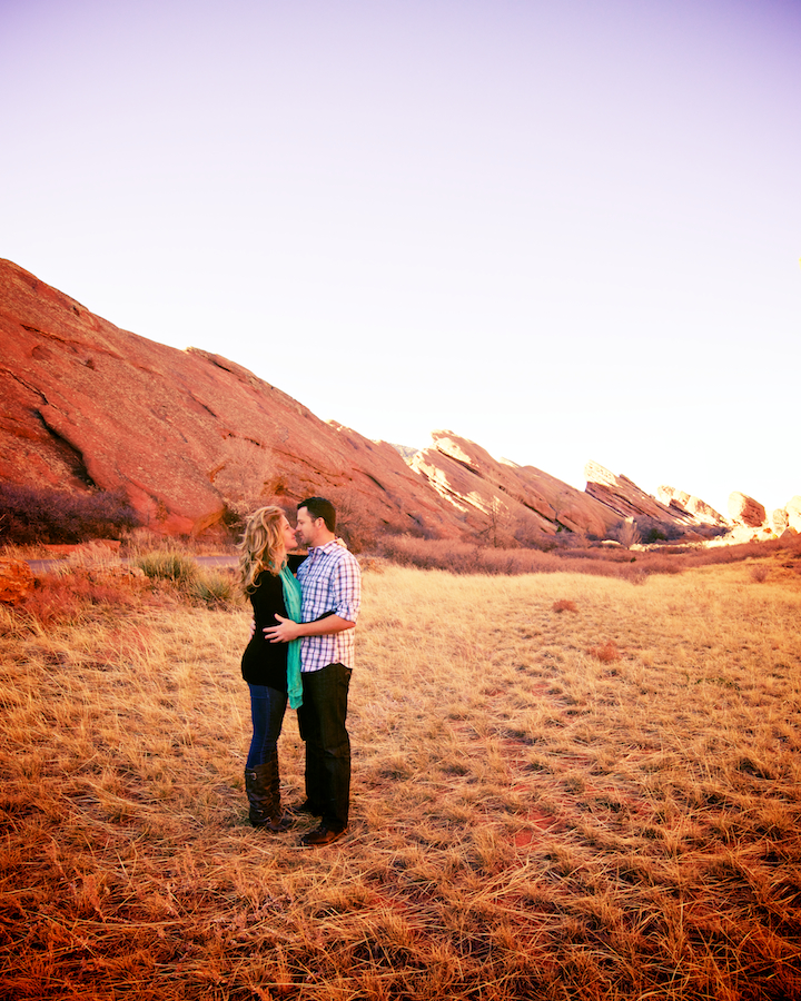 red-rocks-park-morrison-colorado-sunset-fall-engagement-photography-orange-hue