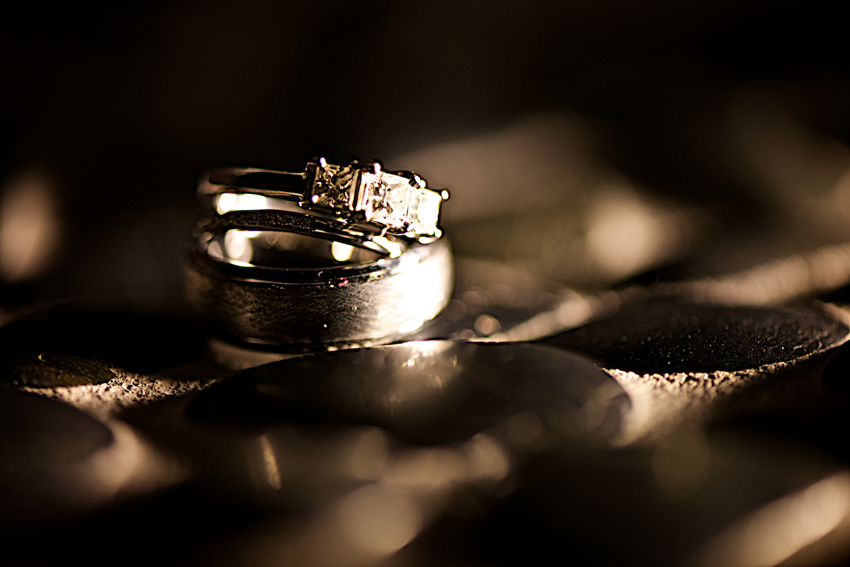 wedding rings black mountain