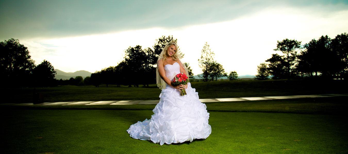 Wedding At Raccoon Creek Golf Course on 4th of July Holiday Weekend