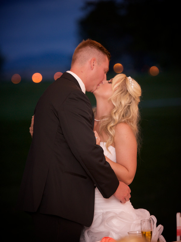 Wedding At Raccoon Creek Golf Course on 4th of July Holiday Weekend