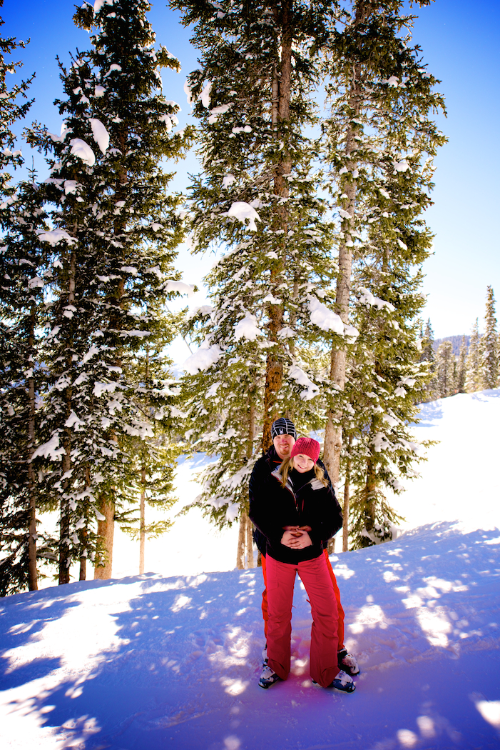 Proposal On Peak 8 Breckenridge Ski Resort In Breck   Breckenridge Proposal Peak 8 Ski Resort Sunny Snow Engagement Picture Ideas 