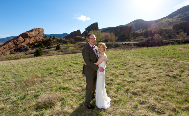 Wedding at Chapel at Red Rocks Morrison and a wedding