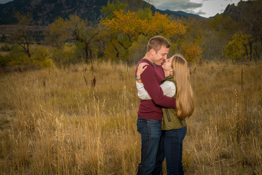 Engagement Session at South Mesa Trailhead in Boulder, CO