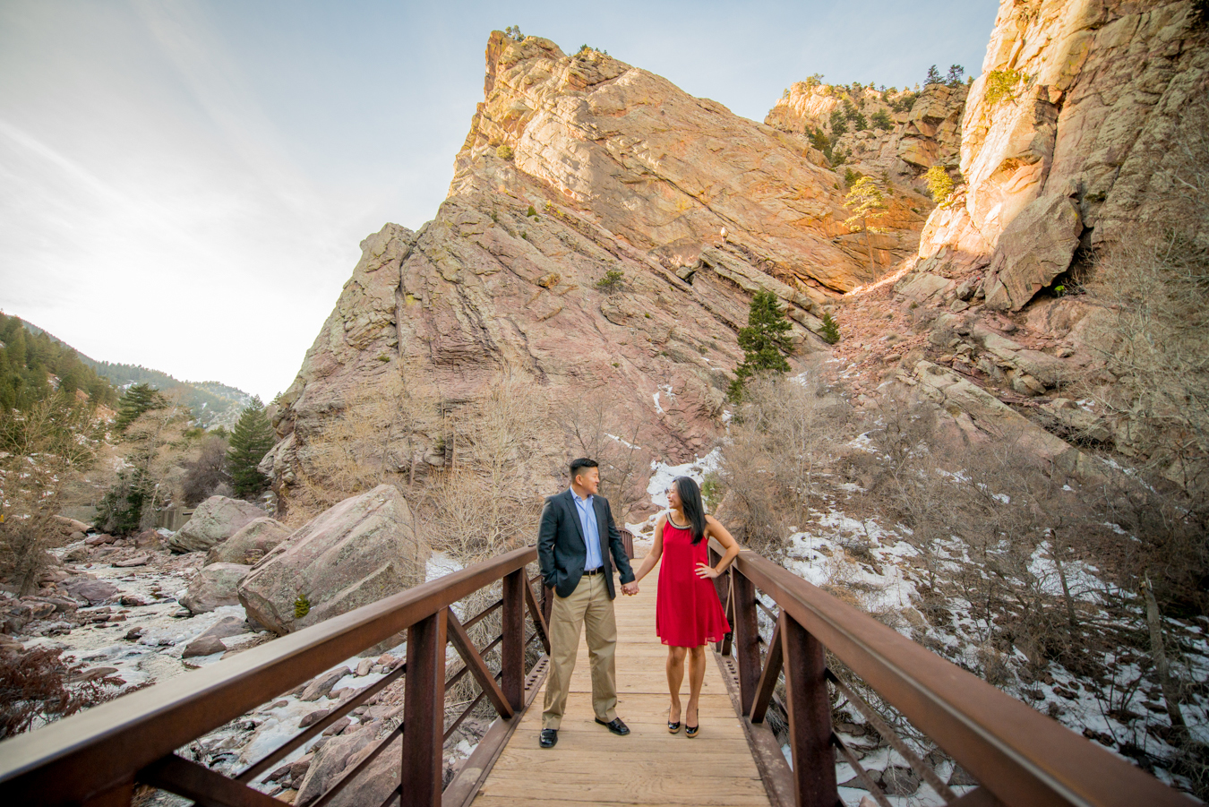 Engagement Session In Eldorado Canyon State Park