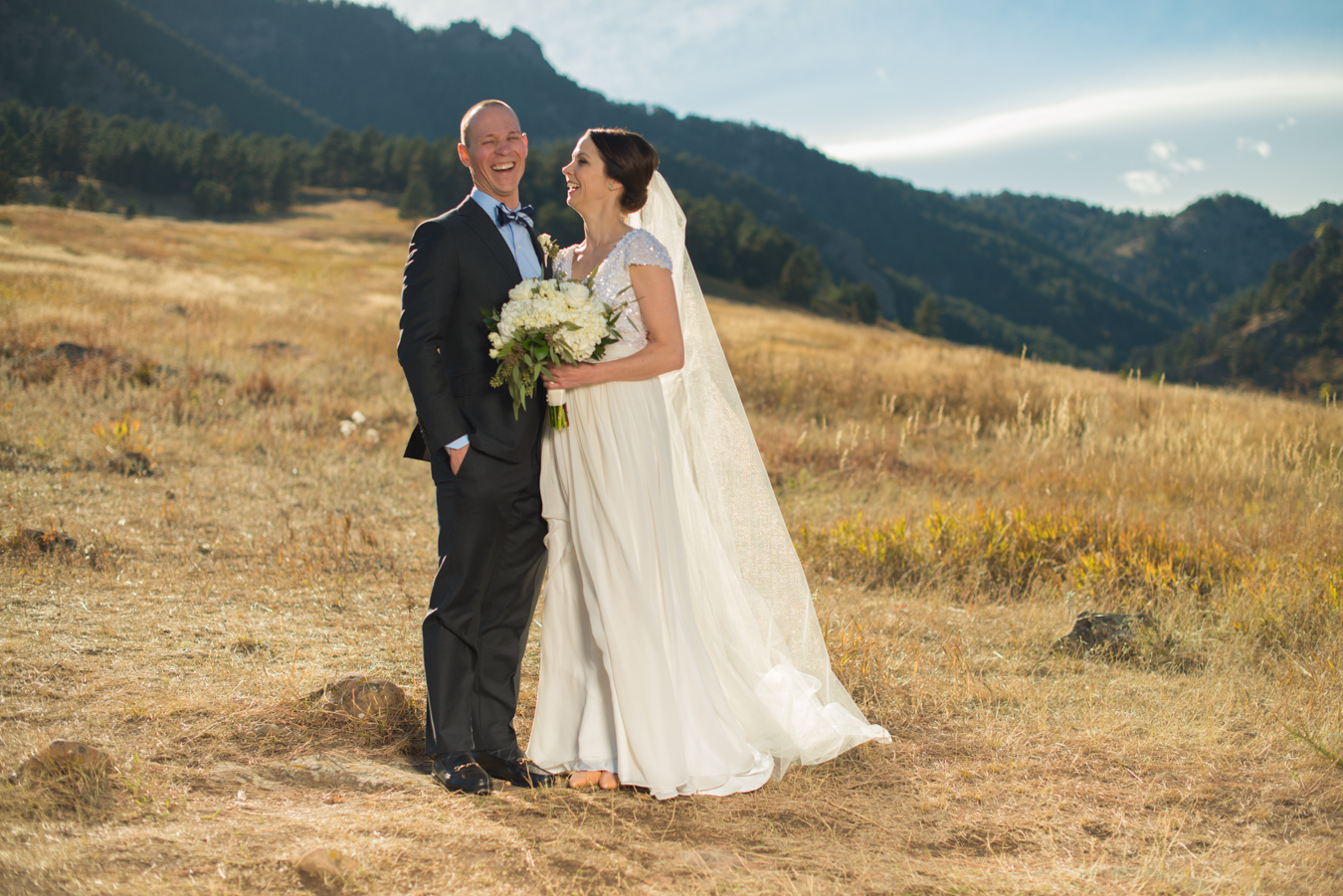 Chautauqua Park Wedding Fall Colorado Front Range