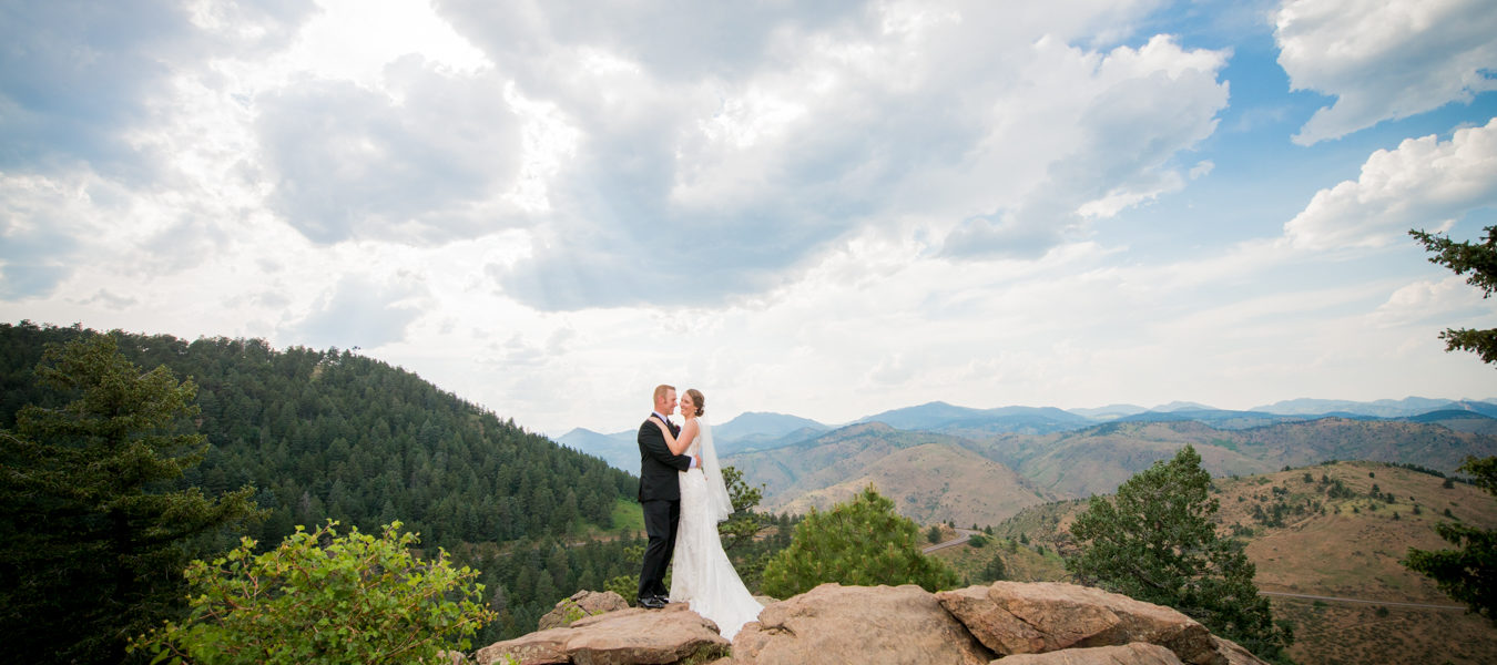 Mount Vernon Country Club Wedding in Golden Colorado Front