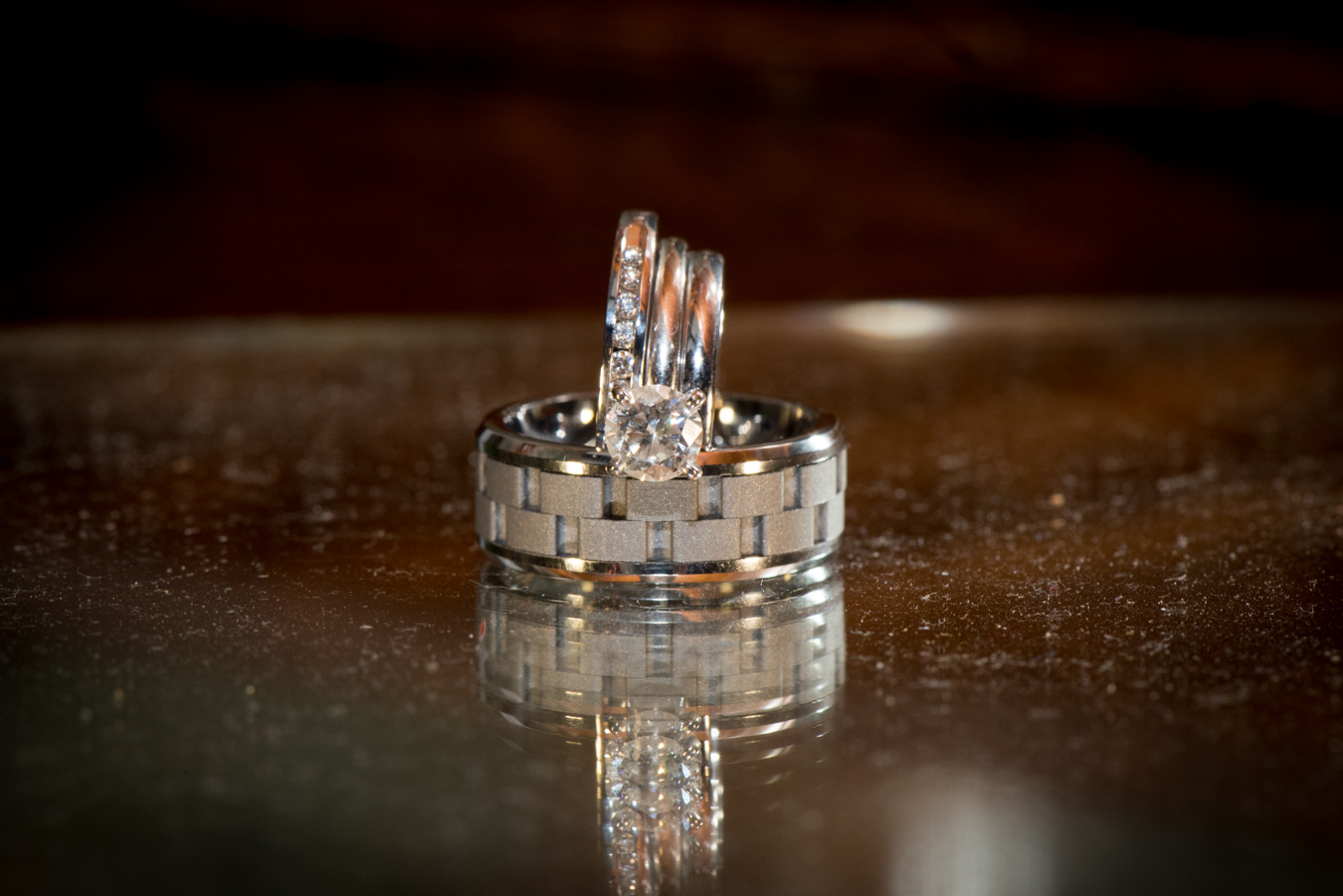 Wellshire Event Center Wedding Reception Rings Colorado Wedding