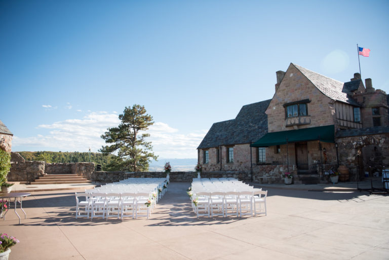 Wedding at the Cherokee Ranch and Castle in Sedalia, CO