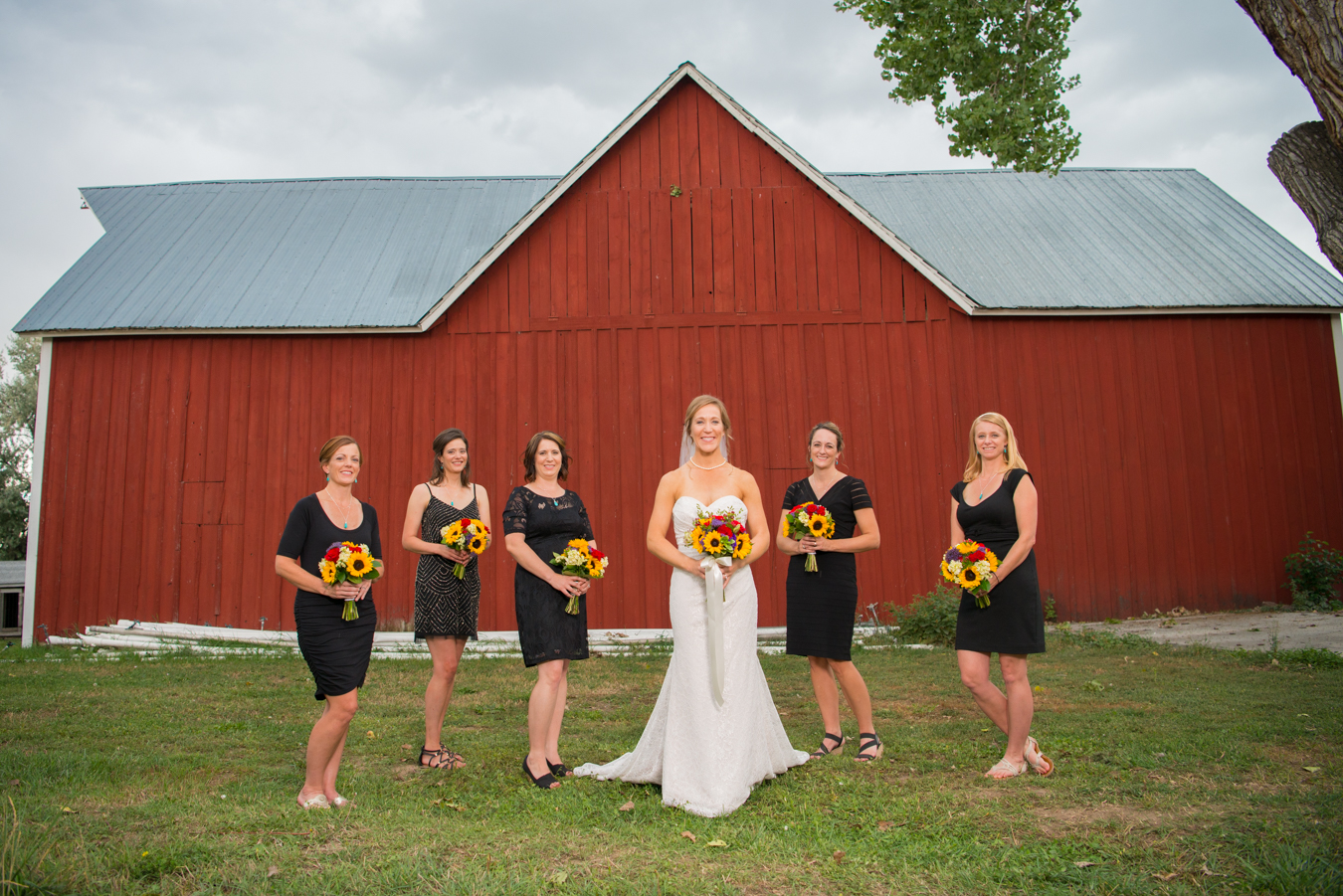 Ya Ya Farm And Orchard Wedding Bridesmaids 