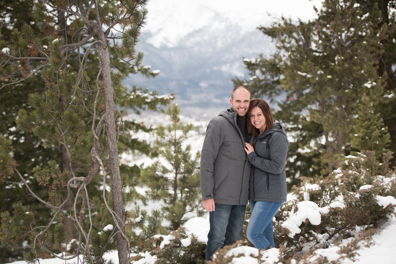 Proposal | Sapphire Point Overlook Trail | Winter | Dillon, CO