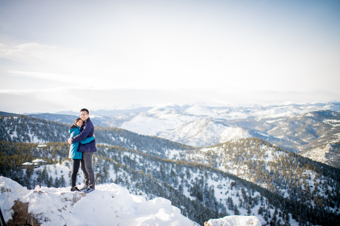 Proposal | Lost Gulch Overlook | Winter | Colorado