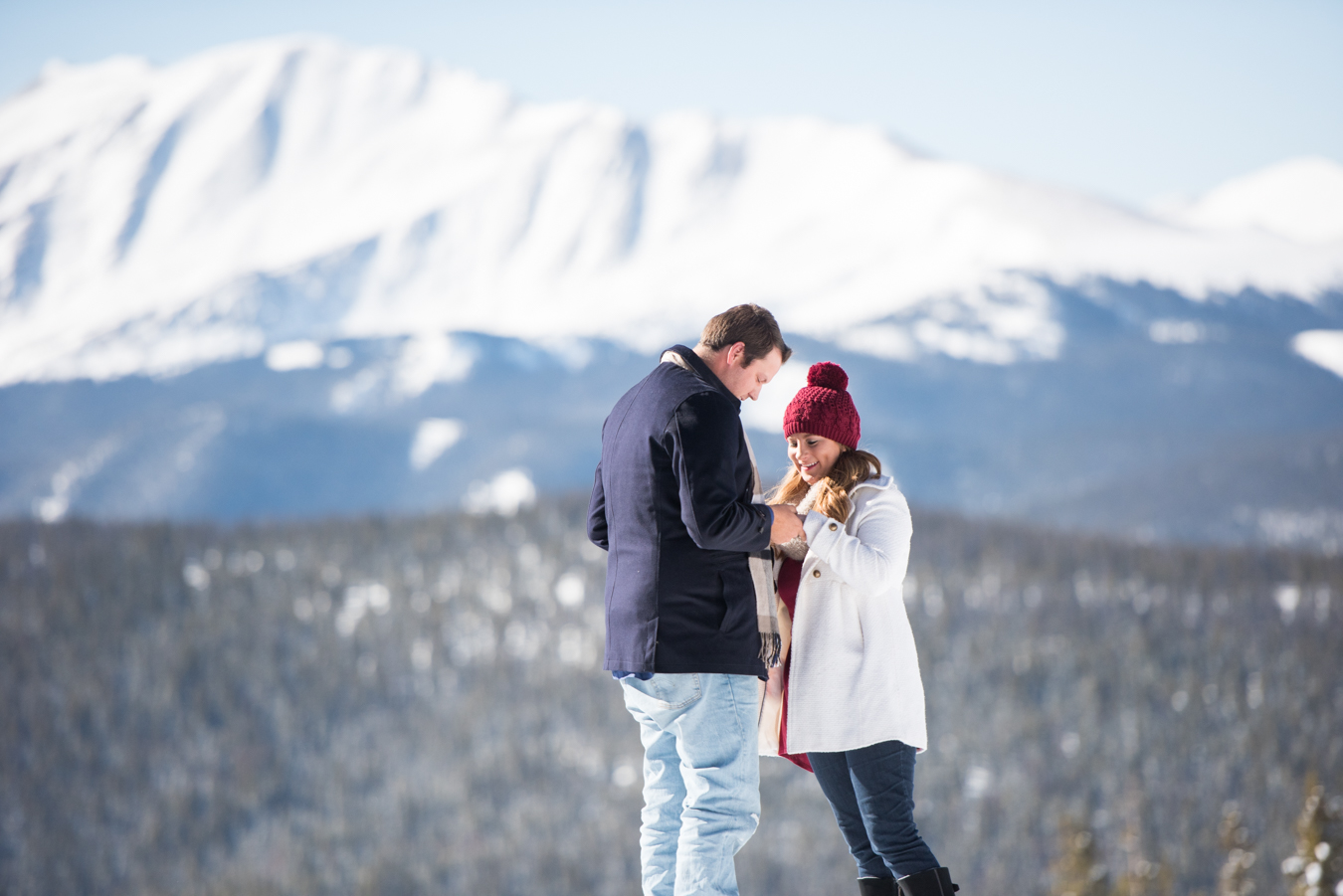 Proposal On The Slopes With Brunch At Alpenglow Stube   Keystone CO Proposal Photography Alpenglow Stube 