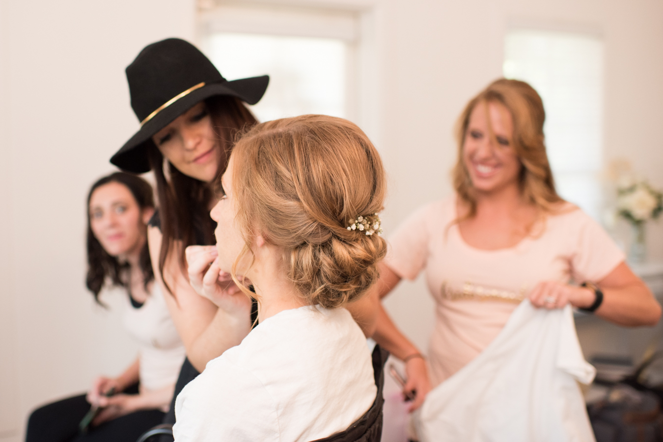 Wedding at Raccoon Creek Golf Course with Yellow Fall Colors