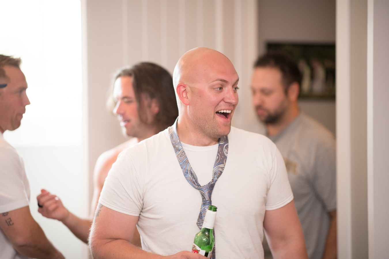 Wedding at Raccoon Creek Golf Course with Yellow Fall Colors