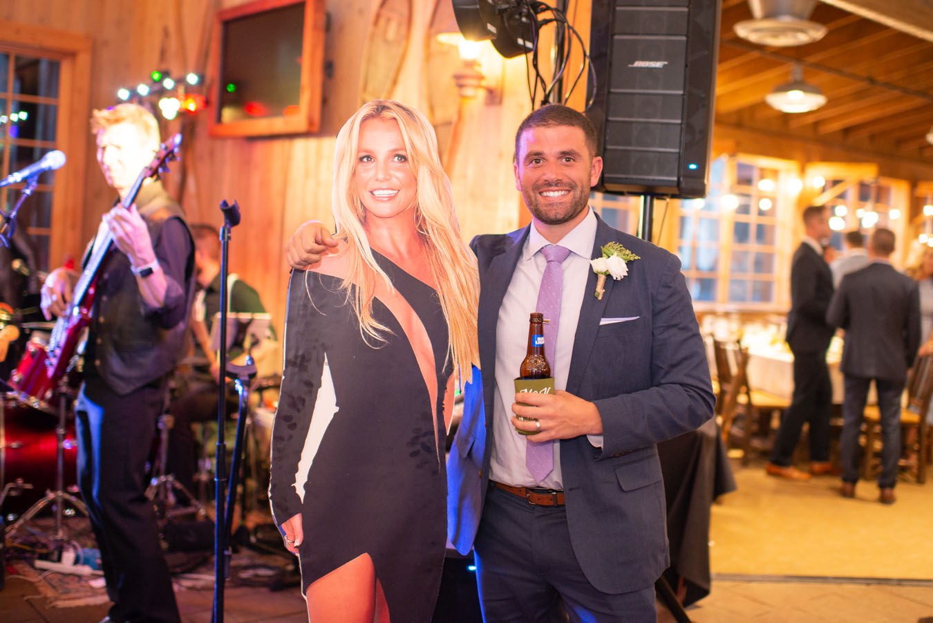 ten-mile-station-wedding-reception-groom-with-brittney-spears-cardboard