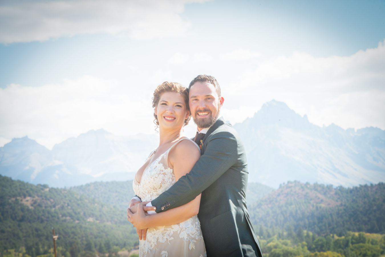 Wedding at CC Blue Ranch a Private Residence near Telluride