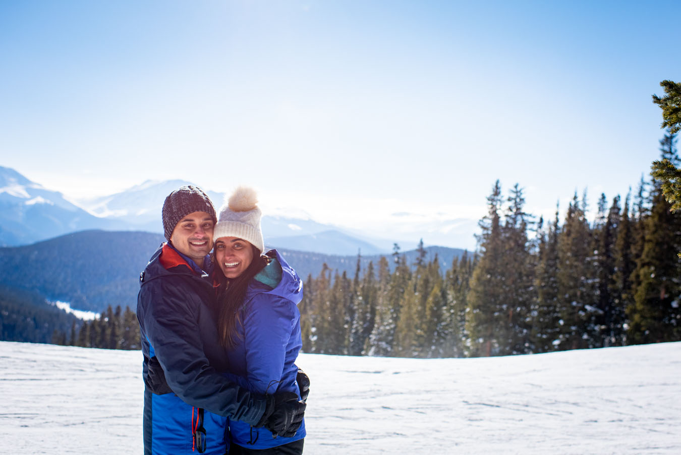 Proposal Near The Alpenglow Stube In Keystone   Keystone Alpenglow Stube Proposal December Engagement 