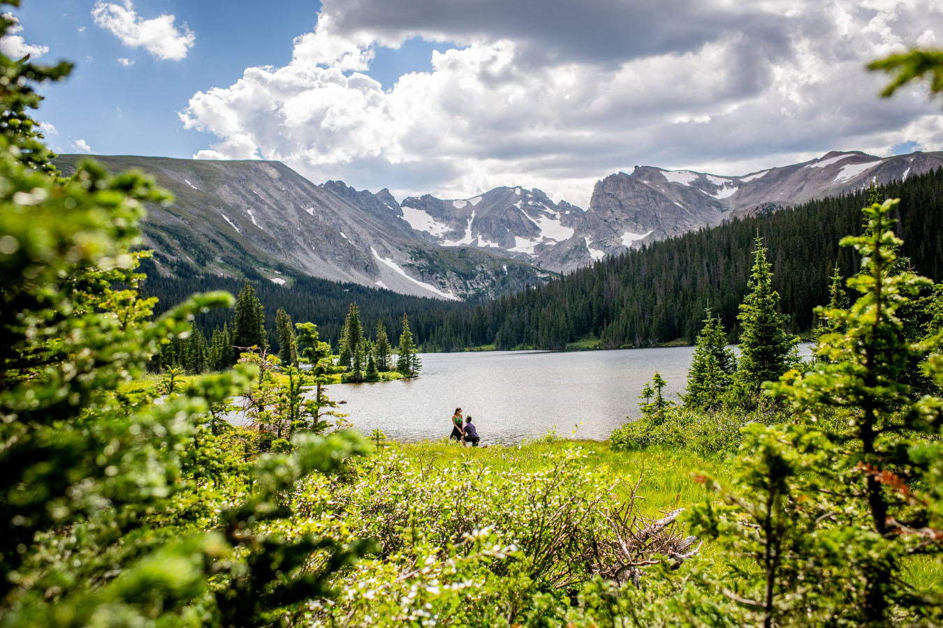 Proposal At Long Lake In The Mountains Near Brainard Lake Proposal At Long Lake In The Mountains Near Brainard Lake