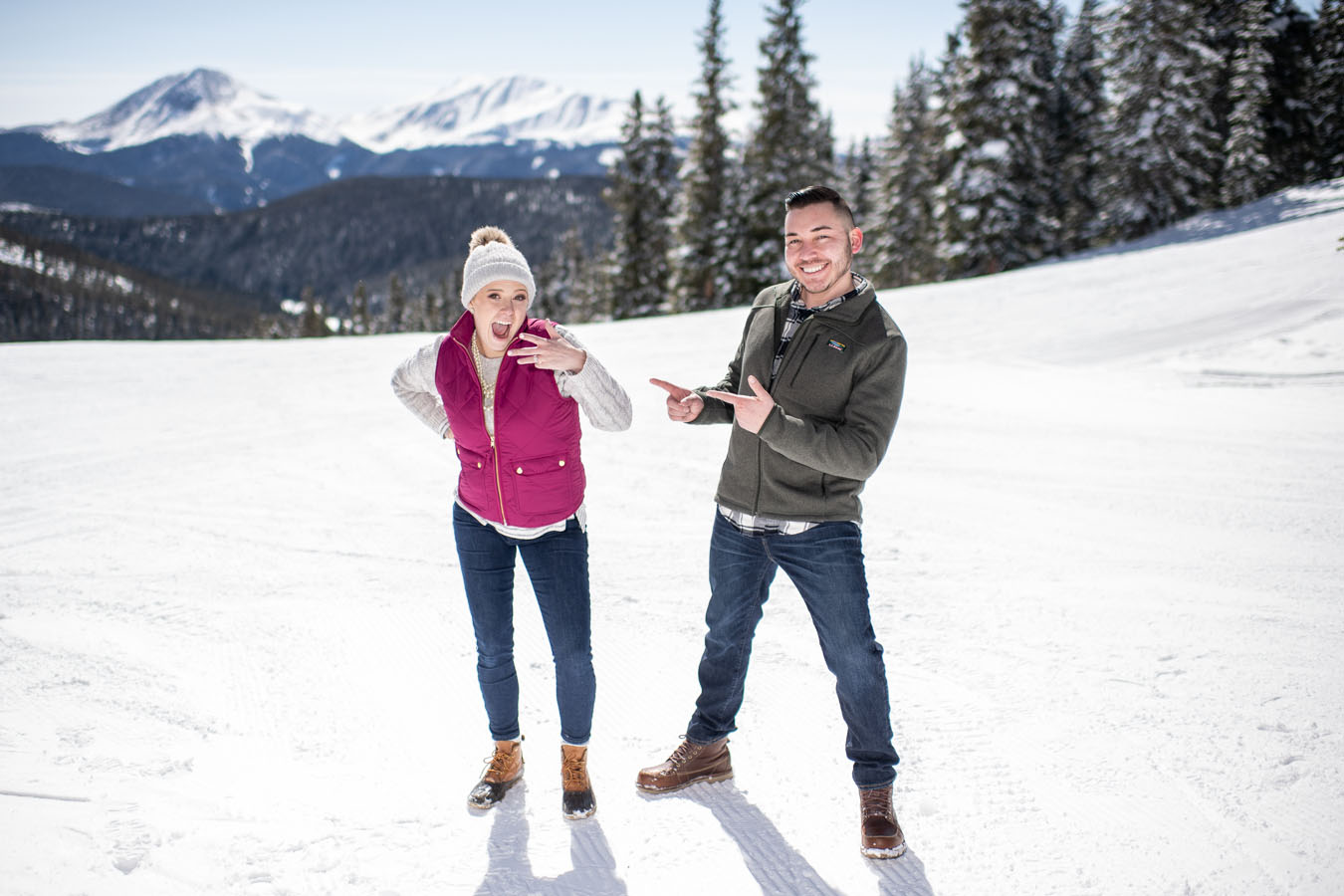 Proposal by the Alpenglow Stube in Keystone on the Slopes