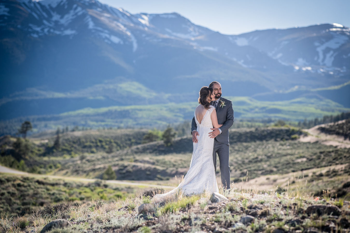 Elopement at Twin Lakes in the Colorado Mountains