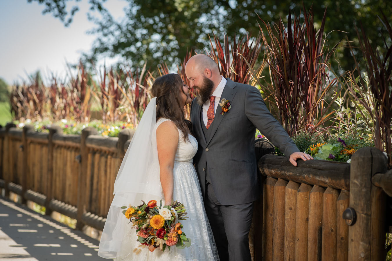Chatfield Farms Wedding | Denver Botanic Gardens | Morning