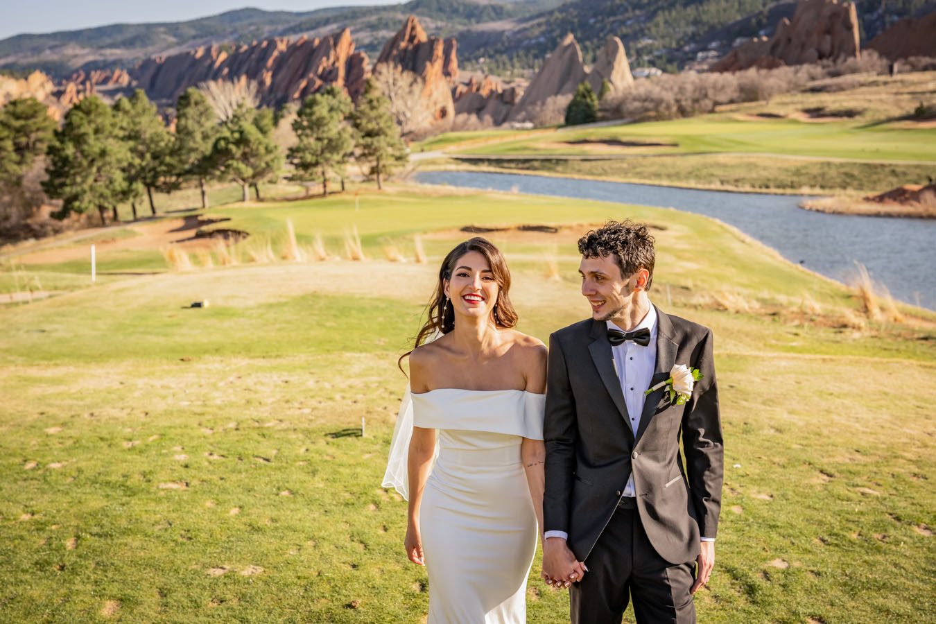 Water and Mountains at the Arrowhead Colorado Wedding Venue