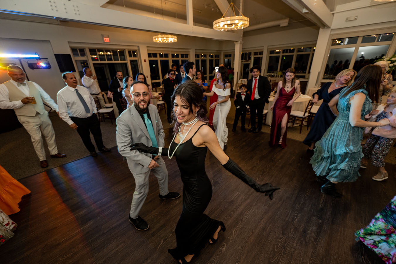 Wedding Reception Dancing in the Roxborough Room at Arrowhead