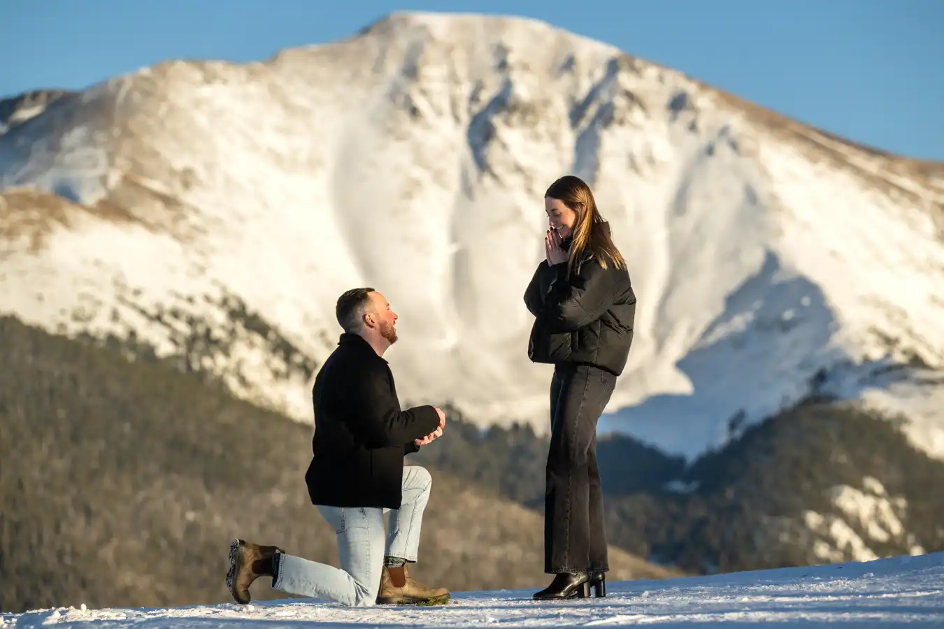 Proposal in Winter Park Colorado