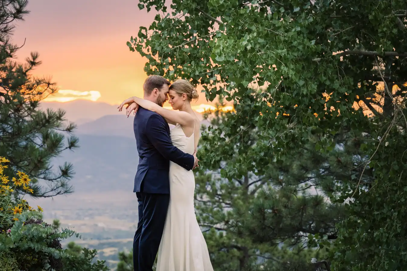 The Sanctuary Wedding at Sunset