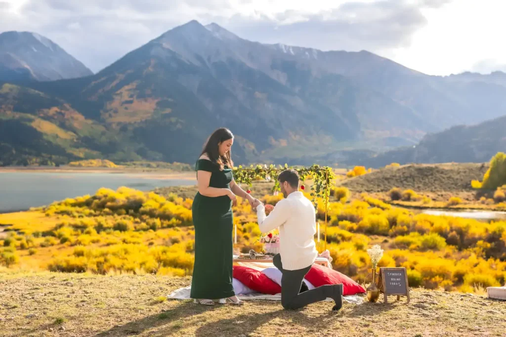 Twin Lakes Fall Colors Proposal She Said Yes