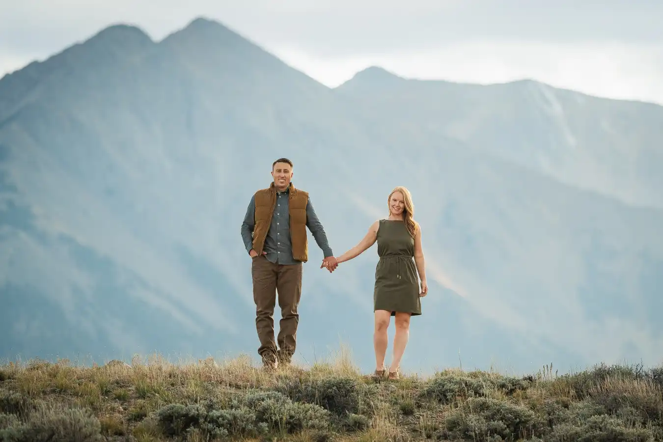 Twin Lakes Fall Proposal On a Ridge