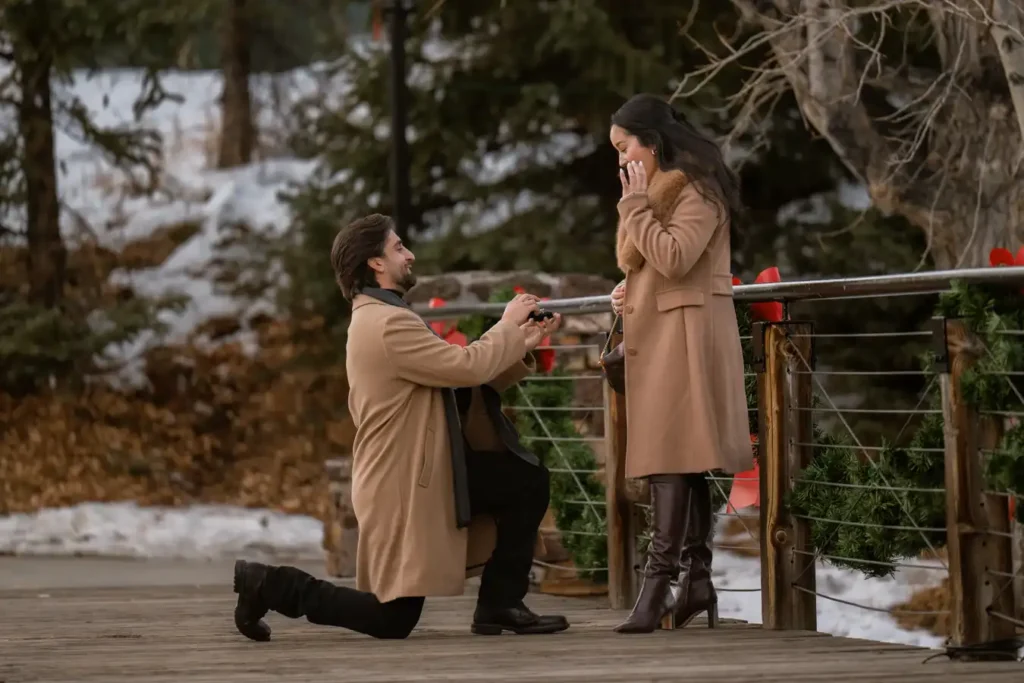 Breck Blue River Plaza Proposal Hidden Photographer