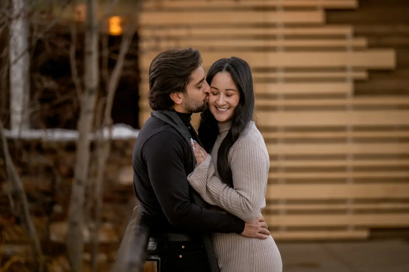 Breck Blue River Plaza Proposal Wooden Wall