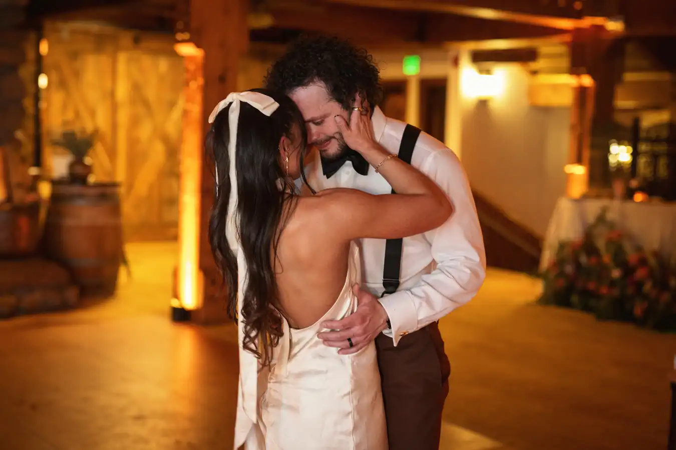 Telluride Gorrono Ranch Fall Wedding Reception Last Dance