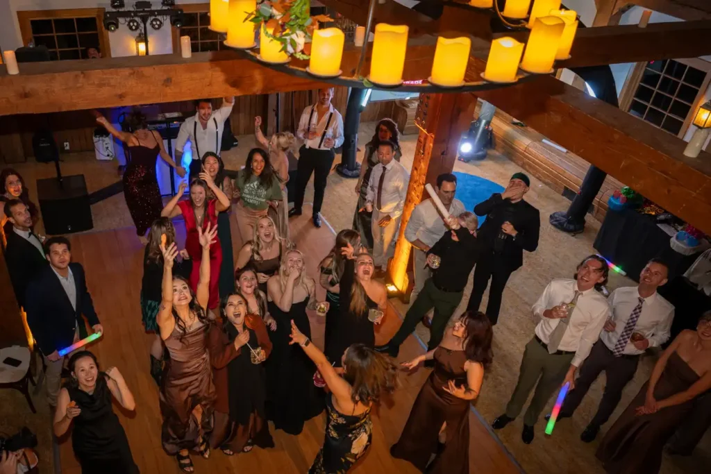 Telluride Gorrono Ranch Fall Wedding Reception Single Ladies