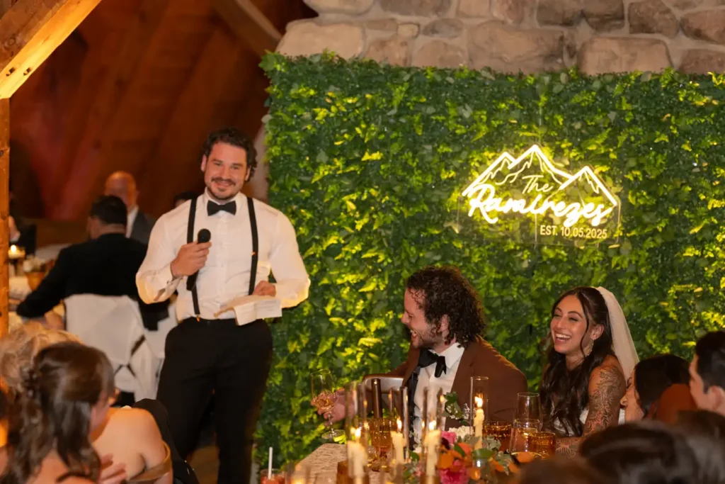 Telluride Gorrono Ranch Wedding Best Man Toast