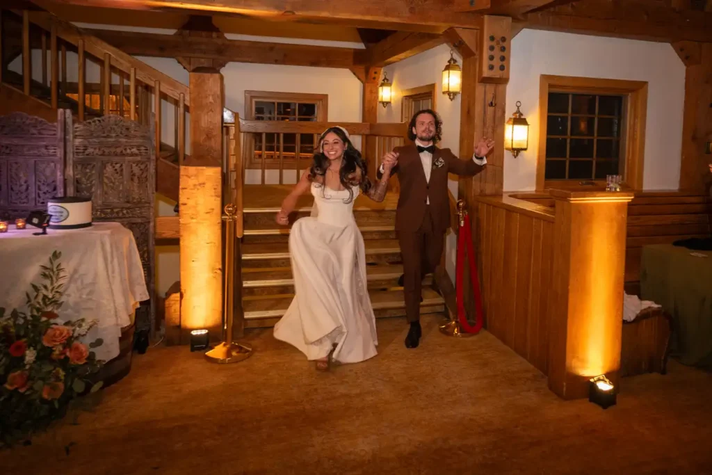 Telluride Gorrono Ranch Wedding Coming Downstairs
