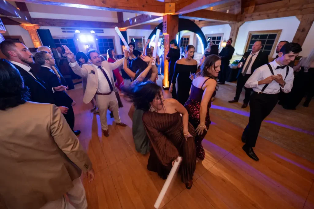 Telluride Gorrono Ranch Wedding Reception Dancing Women