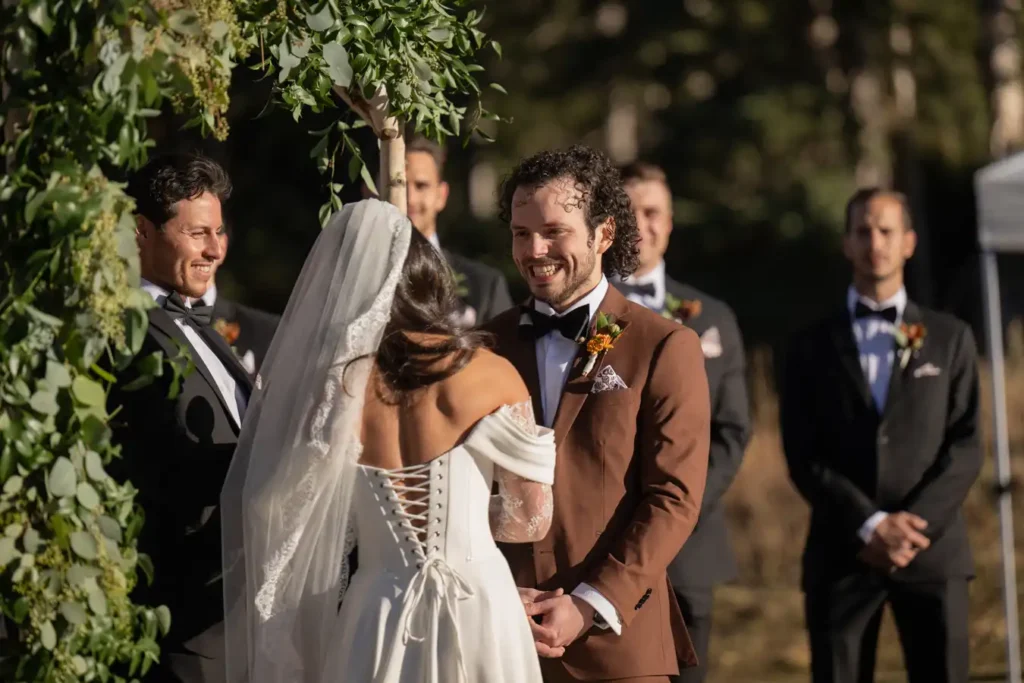 Telluride San Sophia Overlook Wedding Bride Vows