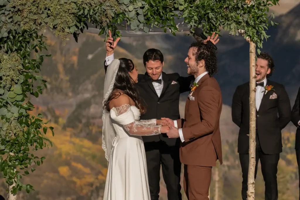 Telluride San Sophia Overlook Wedding Ceremony Mazel Tov