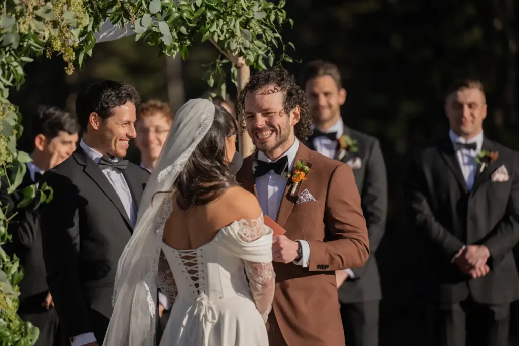 Telluride San Sophia Overlook Wedding Groom Vows