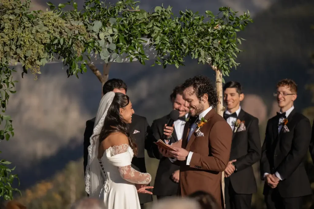 Telluride San Sophia Overlook Wedding Vows