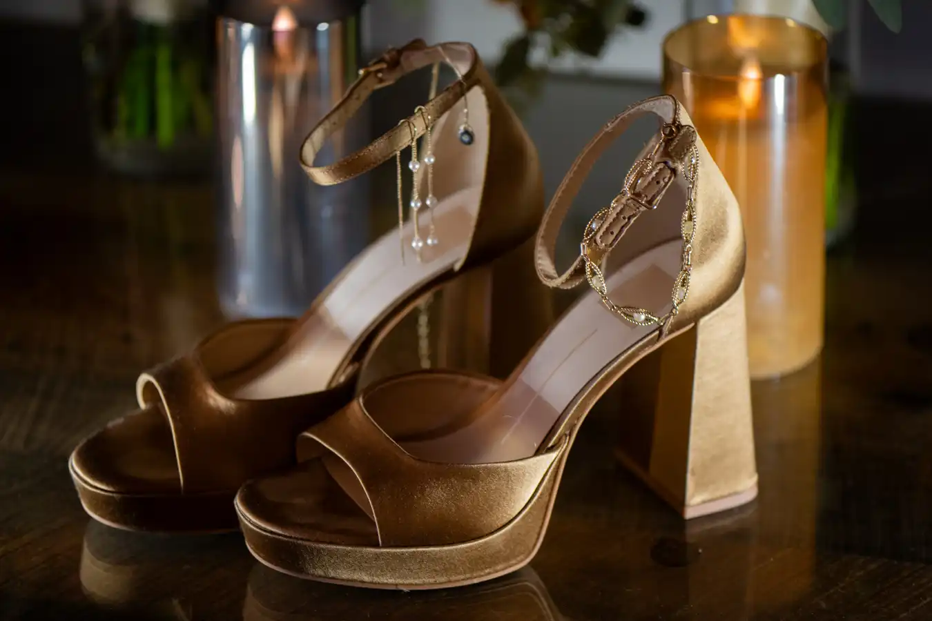 Telluride Wedding Bride Shoes and Jewelry