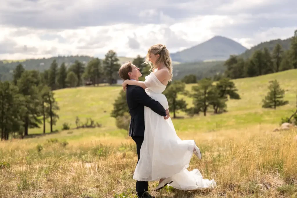 Betasso Park Wedding Boulder Bride Lifted