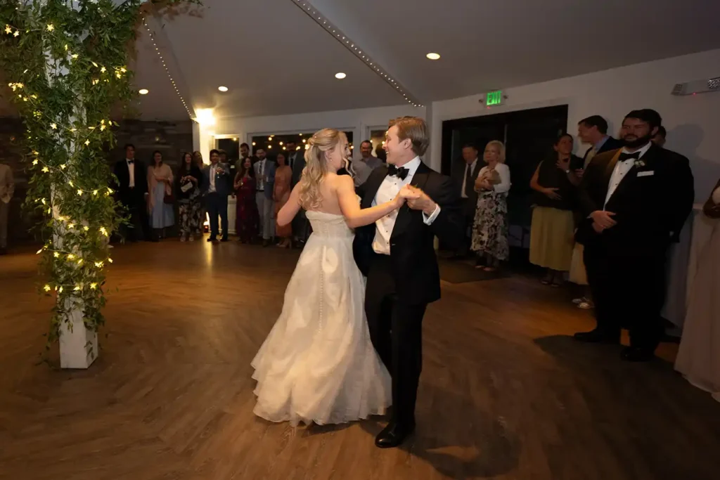 Boulder Creek Wedgewood Wedding First Dance Planned