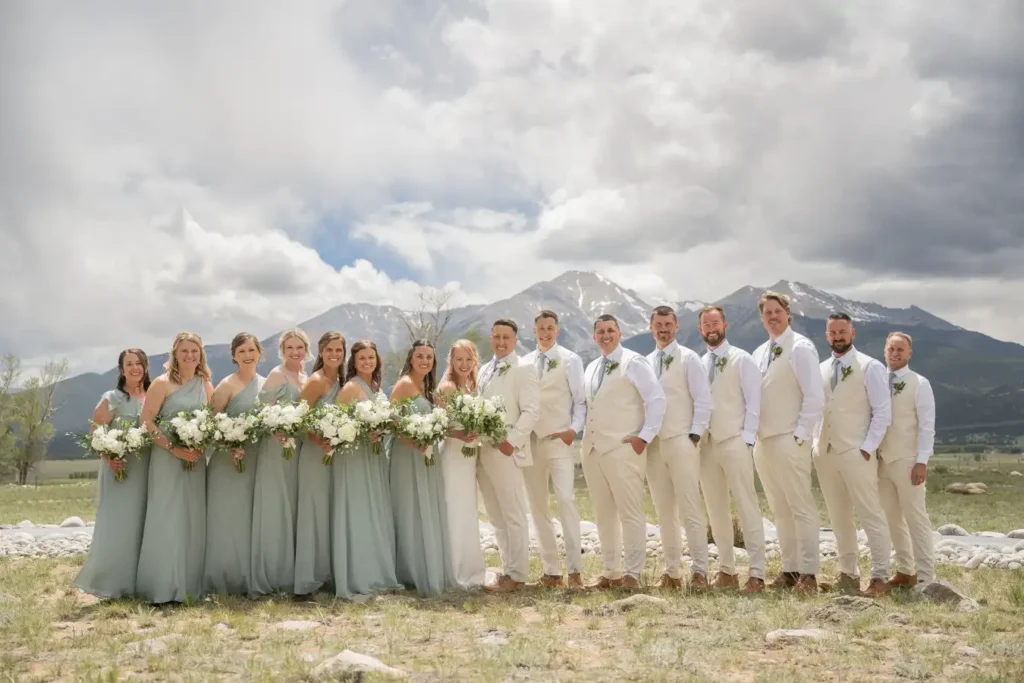 The Barn at Sunset Ranch Wedding Bridal Party