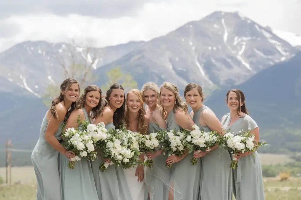 The Barn at Sunset Ranch Wedding Bridesmaids
