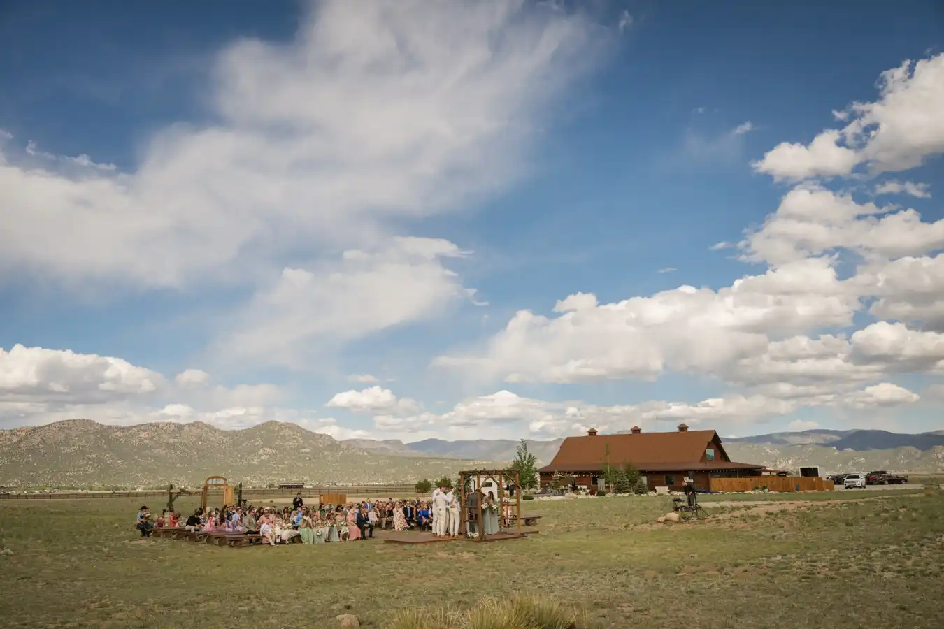 The Barn at Sunset Ranch Wedding Ceremony Site