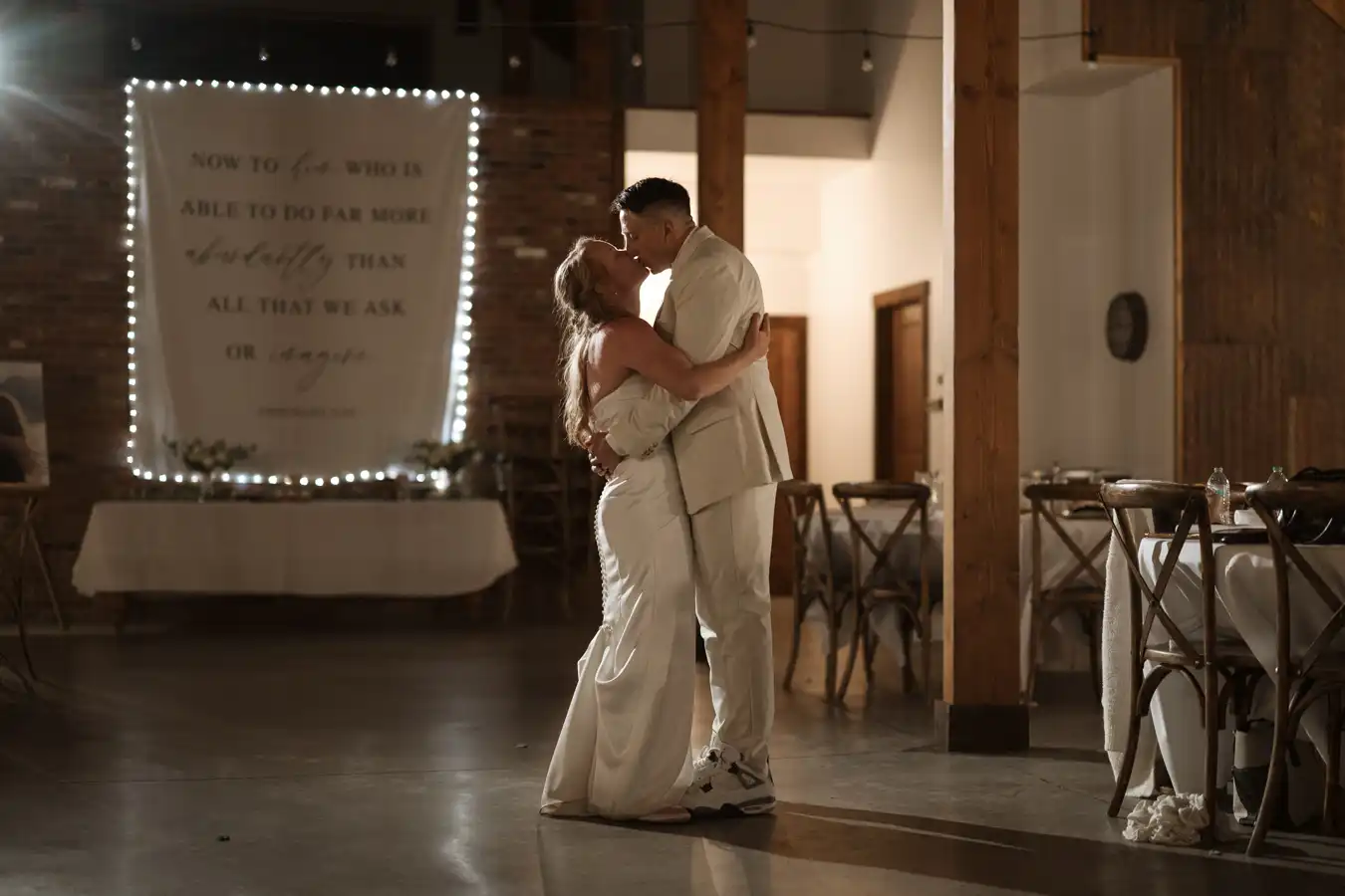 The Barn at Sunset Ranch Wedding Private Last Dance