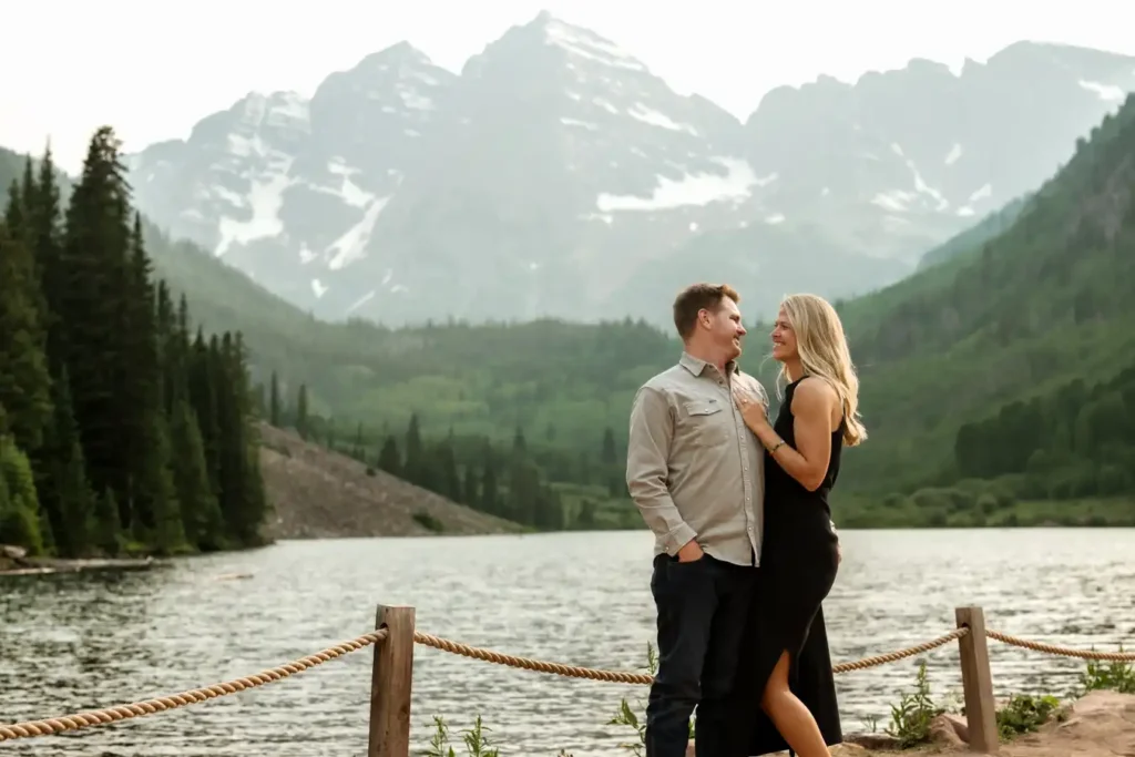 Maroon Bells Proposal June Lakeside